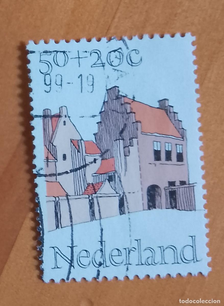 Sellos: HOLANDA, NEDERLAND - V/F 50 + 20 C - EDIFICIOS ANTIGUOS - Foto 1