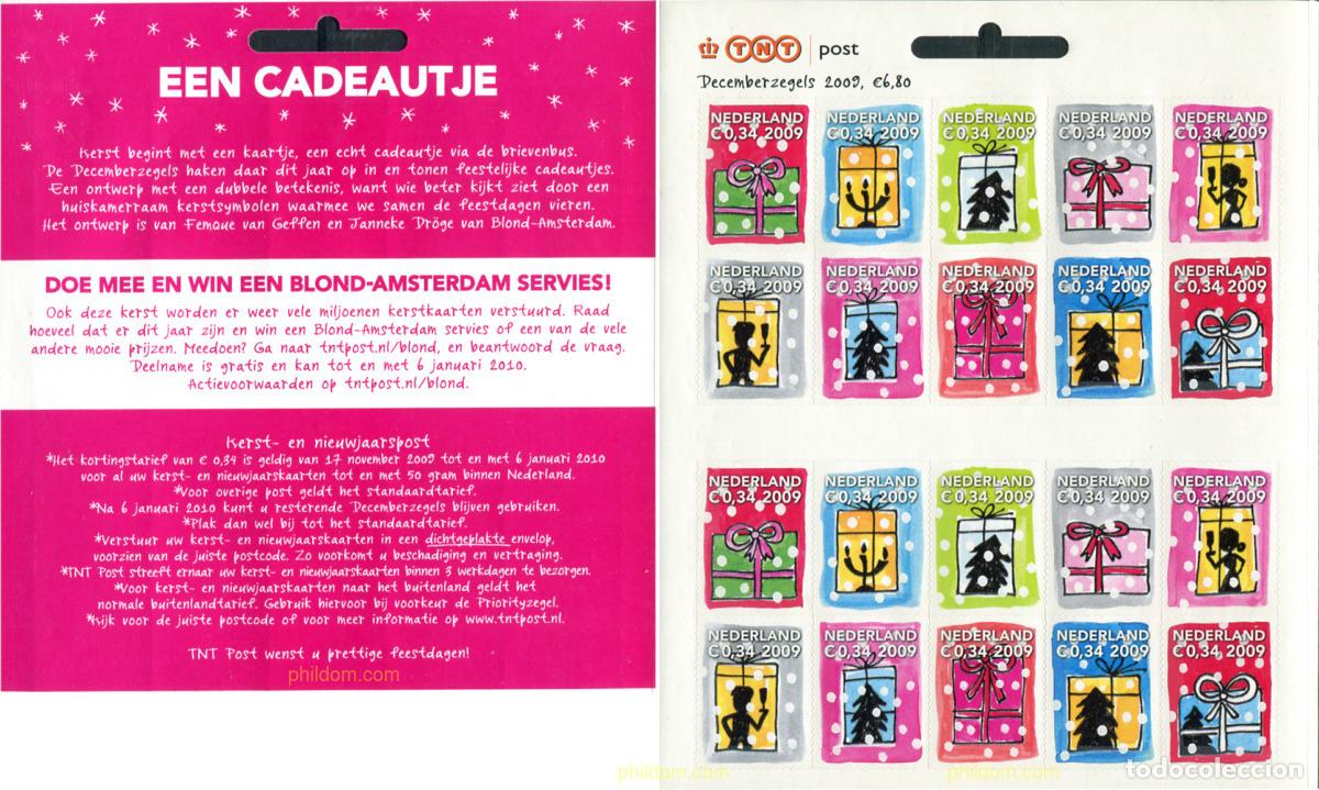 Sellos: 313031 MNH HOLANDA 2009 NAVIDAD - Foto 1