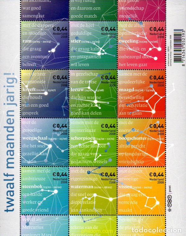 Sellos: 251586 MNH HOLANDA 2008 - Foto 1