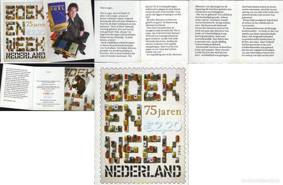 Sellos: 668385 MNH HOLANDA 2010 DIA DEL LIBRO - Foto 1