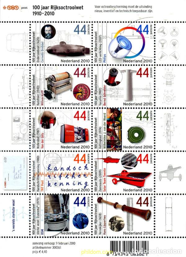 Sellos: 245810 MNH HOLANDA 2010 - Foto 1