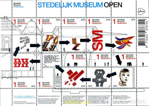 Sellos: 293221 MNH HOLANDA 2012 MUSEOS - Foto 1
