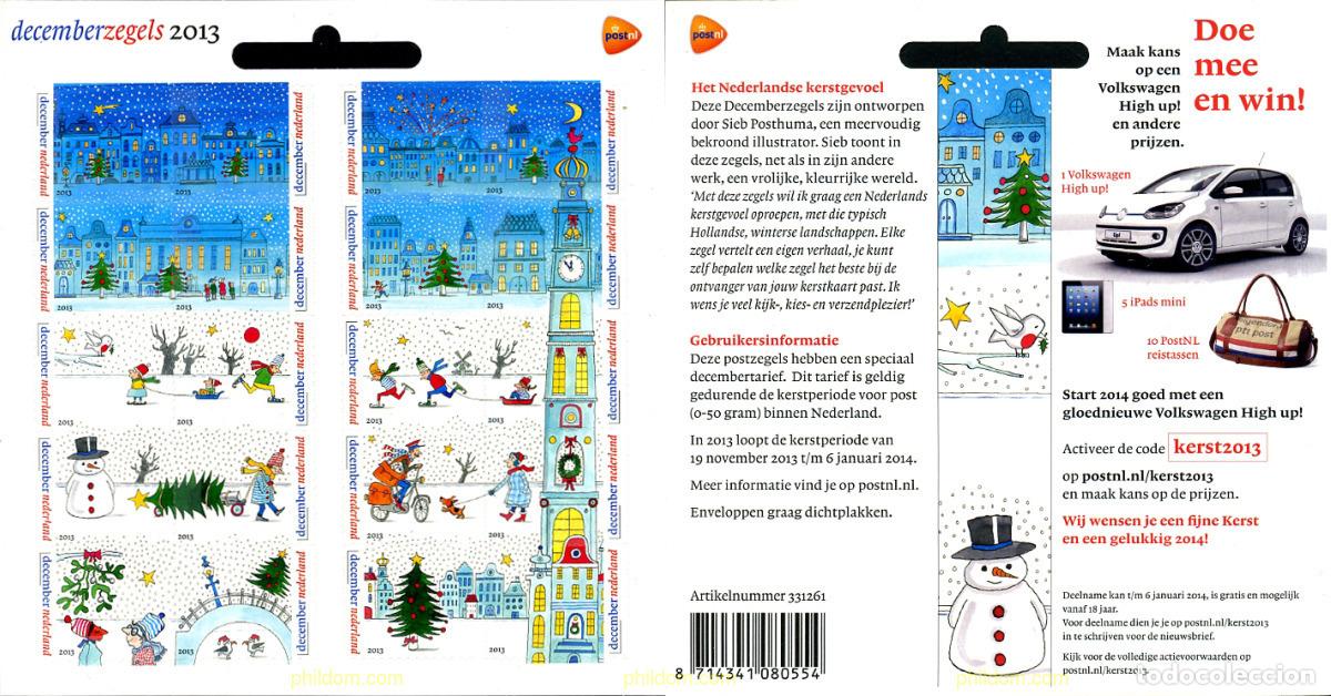 Sellos: 312313 MNH HOLANDA 2013 NAVIDAD - Foto 1