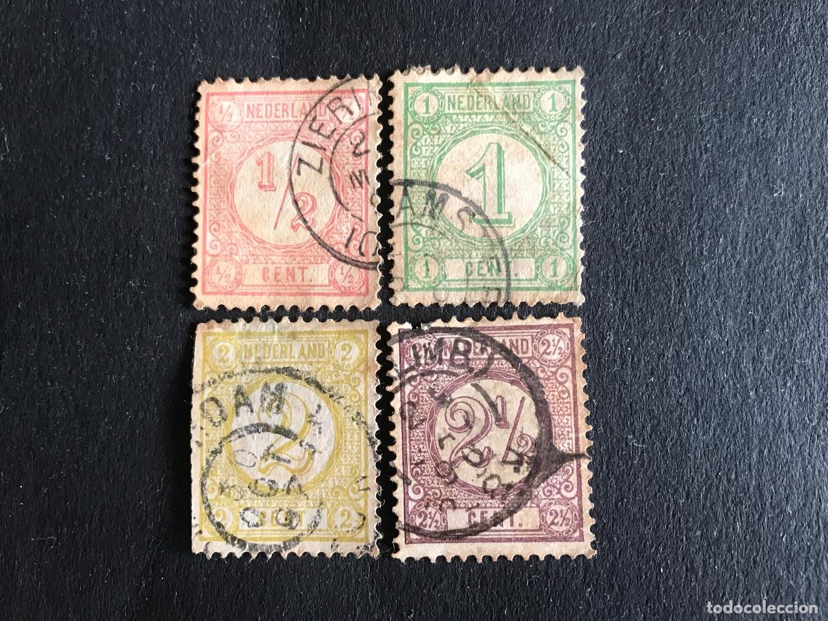 Sellos: Holanda 1876, serie completa - Foto 1