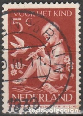 Sellos: 1938 - HOLANDA - PRO INFANCIA - YVERT 315 - Foto 1