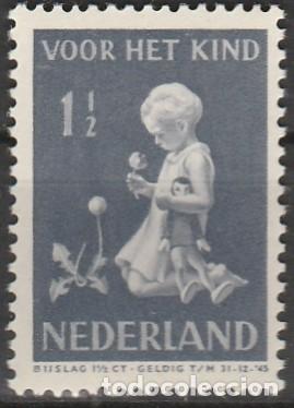 Sellos: 1940 - HOLANDA - PRO INFANCIA - YVERT 365* - Foto 1
