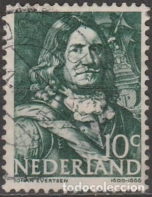 Sellos: 1943 - HOLANDA - ALMIRANTES - YVERT 403 - Foto 1