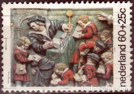 Sellos: 1975 - HOLANDA - PRO INFANCIA - YVERT 1033 - Foto 1
