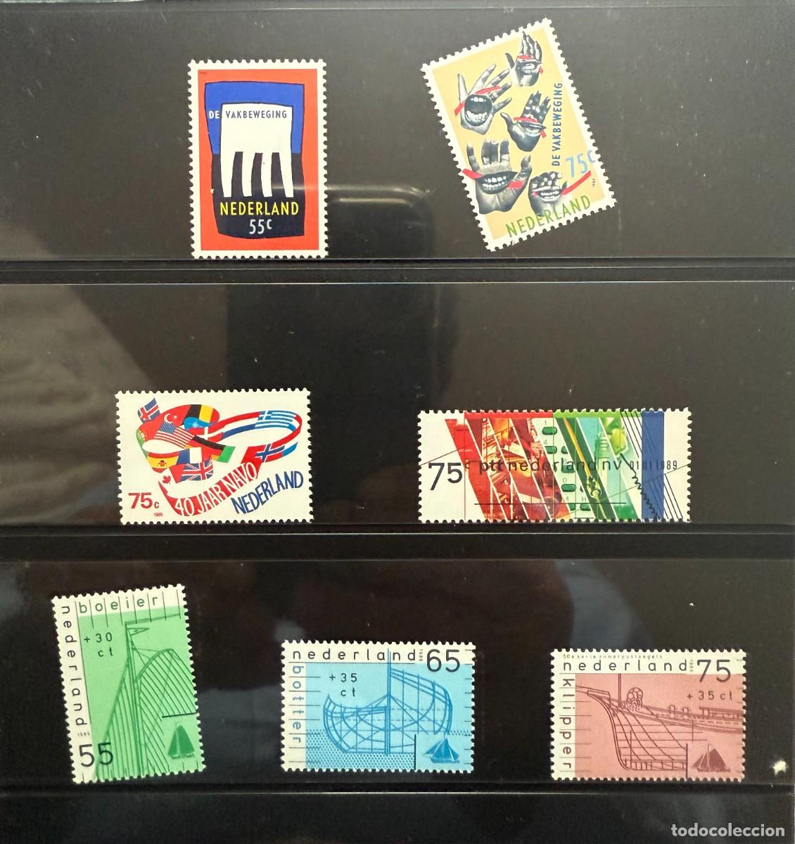 Sellos: sellos holanda edicion 1989 - Foto 4