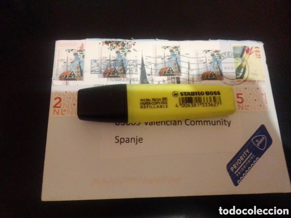 Sellos: Sobre franqueado Holanda - Foto 1