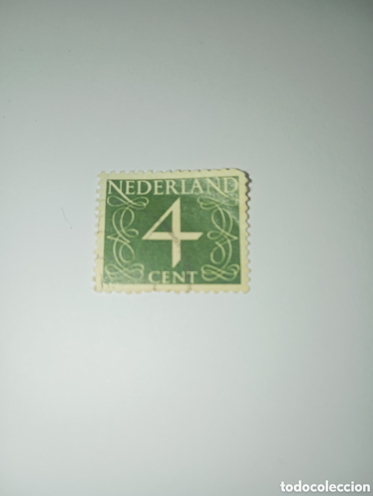 Sellos: Holanda 4 cent cifras a&ntilde;o 1946 - Foto 2