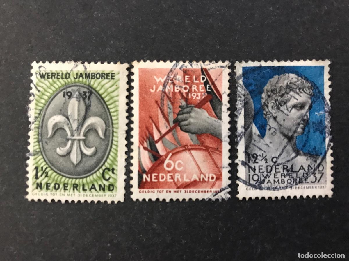 Sellos: Holanda 1937 serie completa - Foto 1