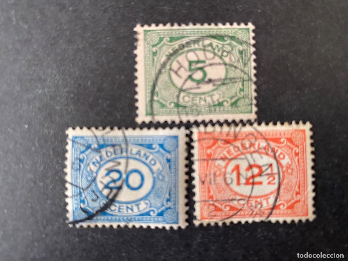 Sellos: Holanda 1921 Cifras serie completa - Foto 1