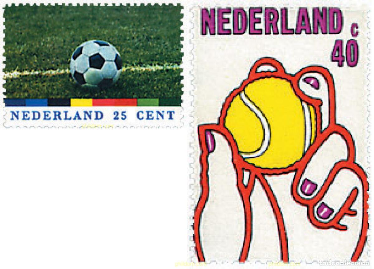 Sellos: 758488 HINGED HOLANDA 1974 DEPORTES - Foto 1