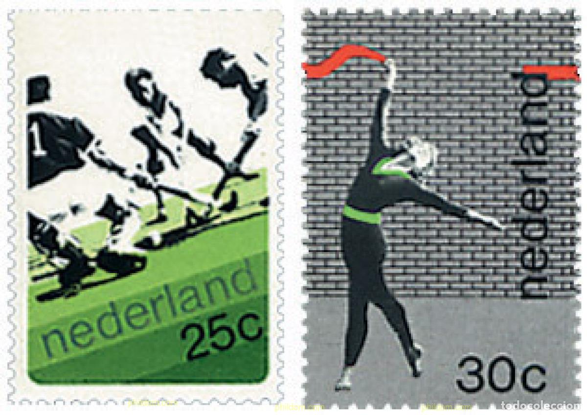 Sellos: 758486 HINGED HOLANDA 1973 EVENTOS Y ANIVERSARIOS - Foto 1