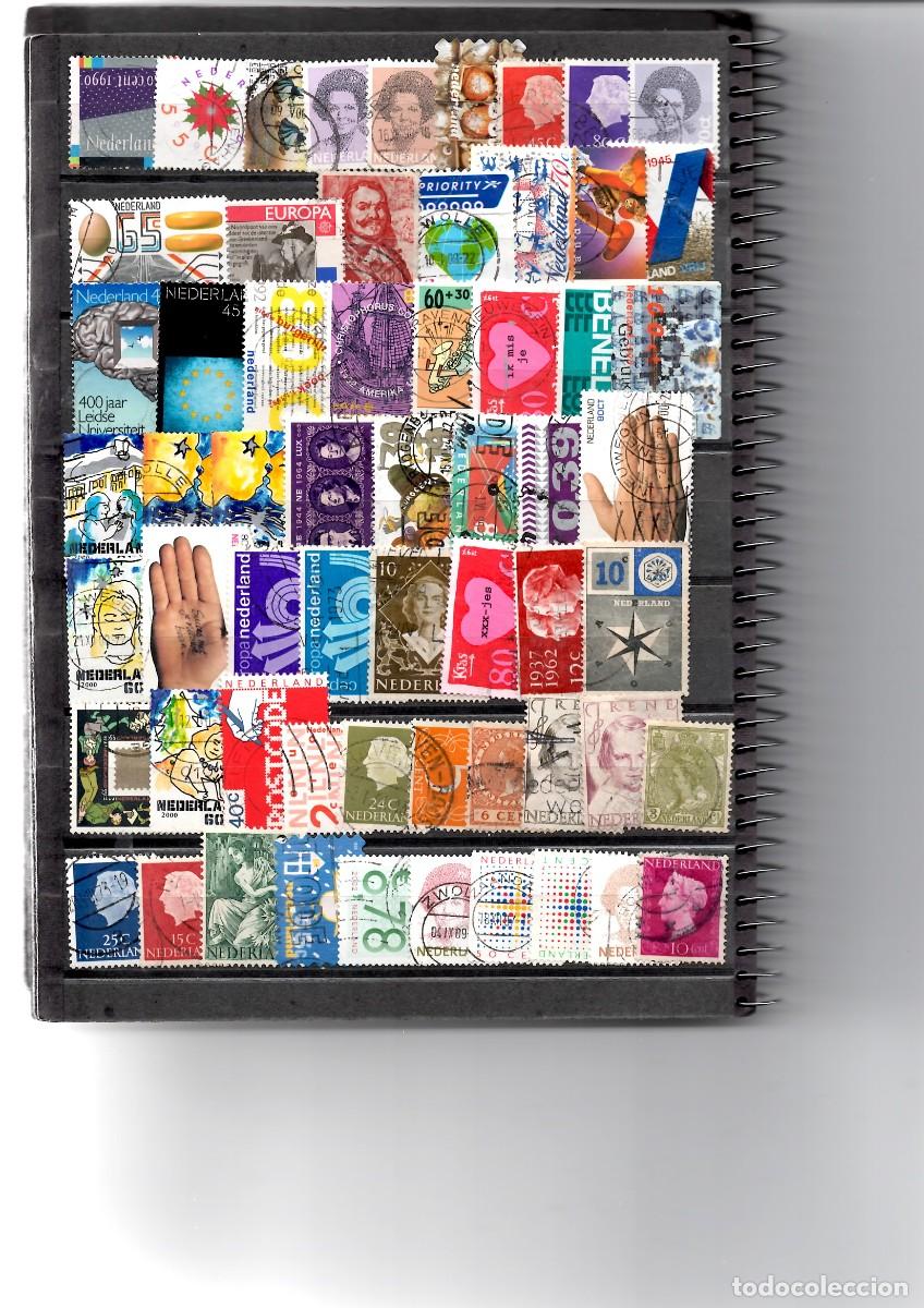 Sellos: Holanda, 60 sellos usados - Foto 1