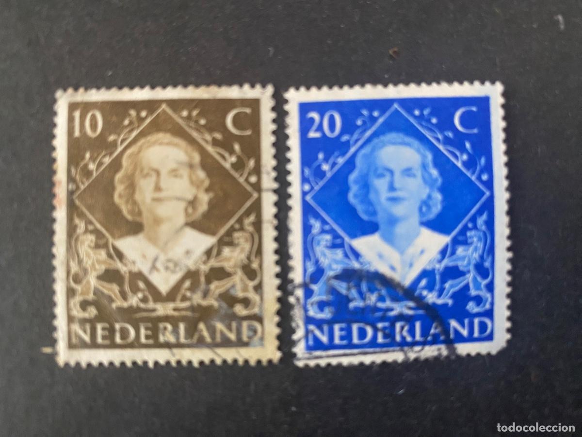 Sellos: Holanda 1948 serie completa - Foto 1