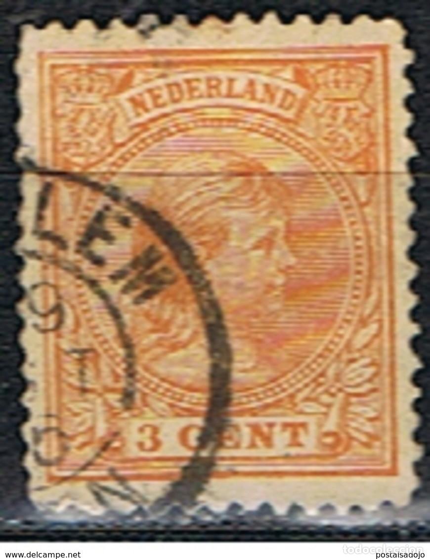 Sellos: HOLANDA // YVERT 34 // 1891-97 ... USADO - Foto 1