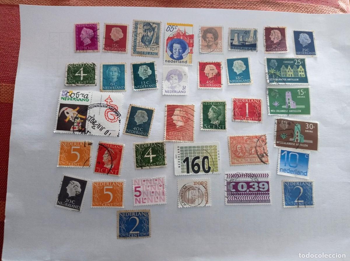Sellos: lote de 33 sellos de Holanda - Foto 1