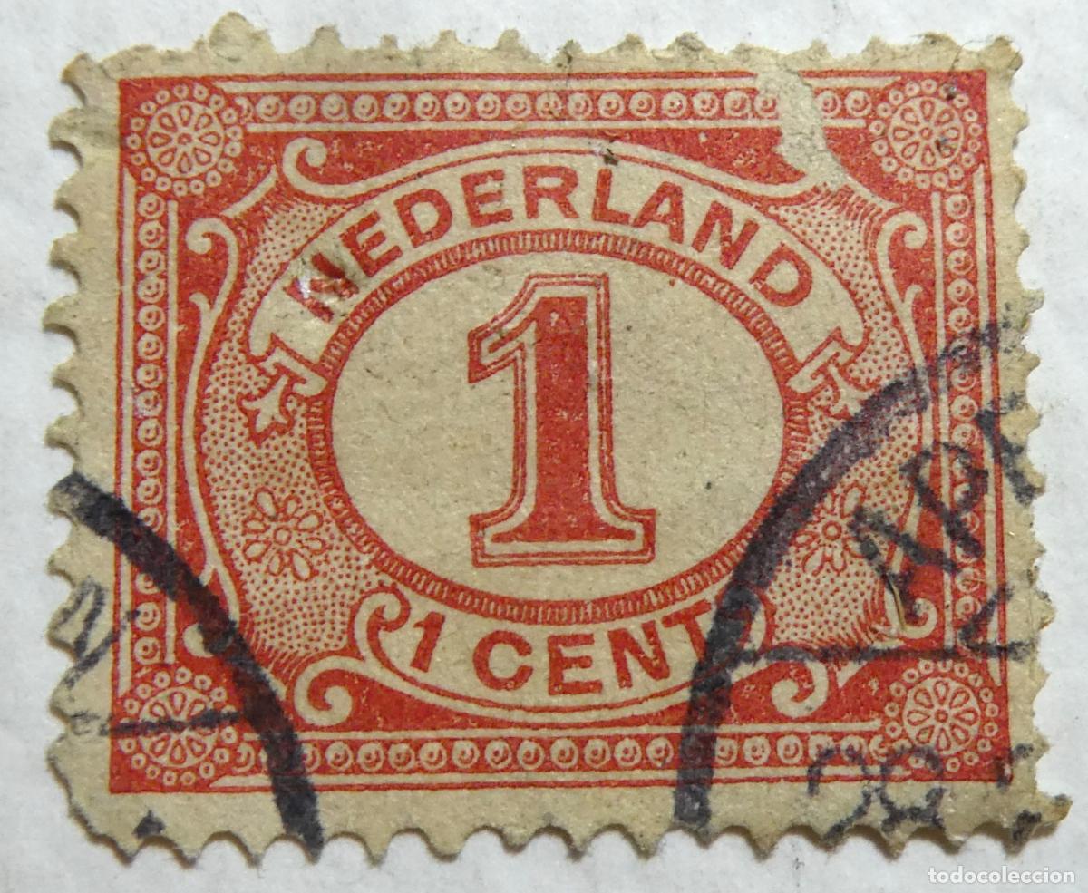 Sellos: sello de holanda 1 cent - Foto 1