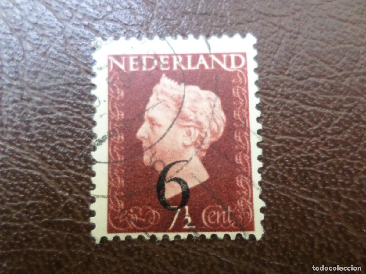 Sellos: :holanda, 1947, wilhelmine, Yvert 468 - Foto 1