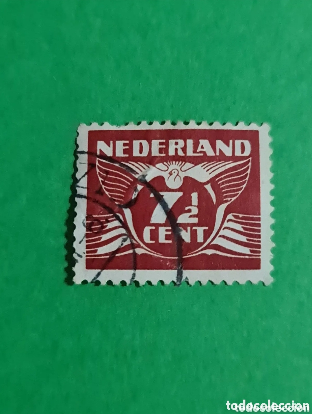 Sellos: HOLANDA : lote 3 sellos n&uacute;meros. - Foto 4