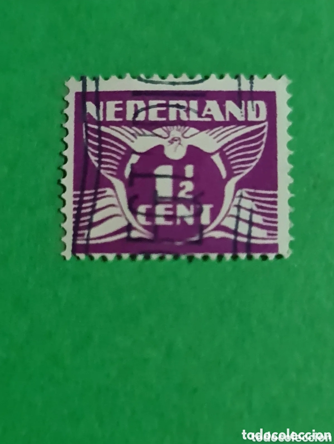 Sellos: HOLANDA : lote 3 sellos n&uacute;meros. - Foto 5