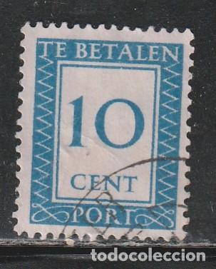 Sellos: HOLANDA // YVERT 86 TASA // 1947 ... USADO - Foto 1