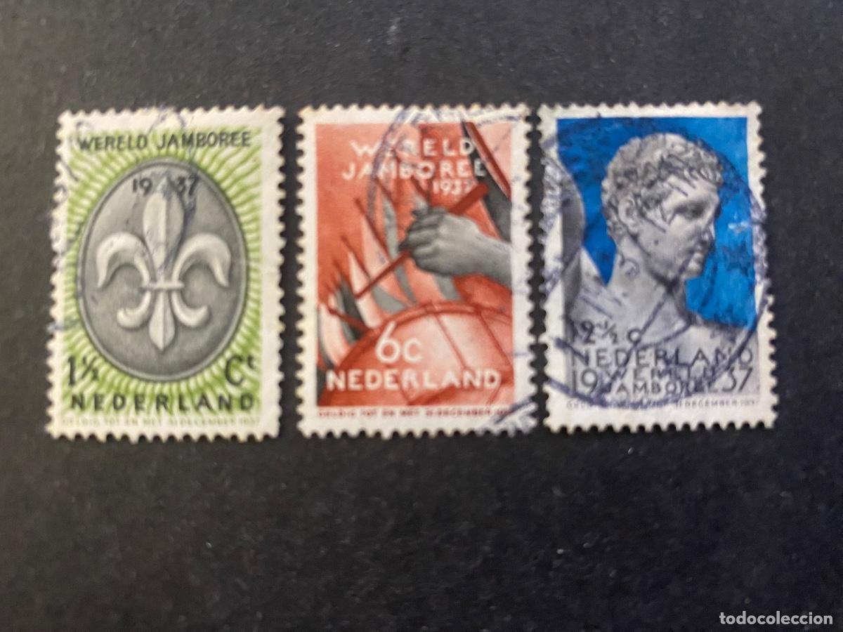 Sellos: Holanda 1937 serie completa - Foto 1