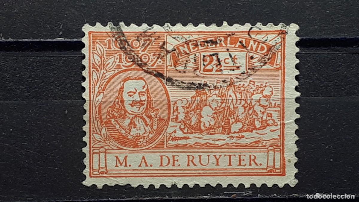 Sellos: HOLANDA. A&Ntilde;O 1907 &deg; . YVERT 75 - Foto 1
