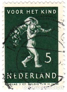 Sellos: 1939 - HOLANDA - PRO INFANCIA - YVERT 330 - Foto 1