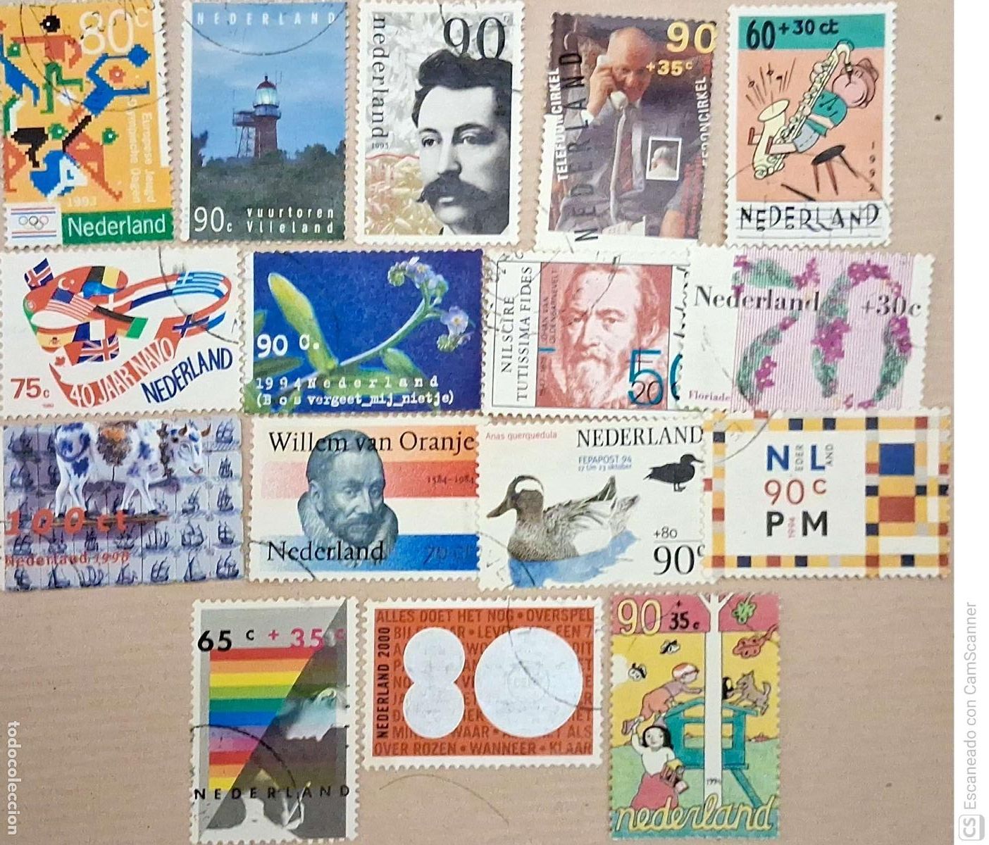 Sellos: Holanda. 32 Sellos usados distintos. Ref. e410 - Foto 2