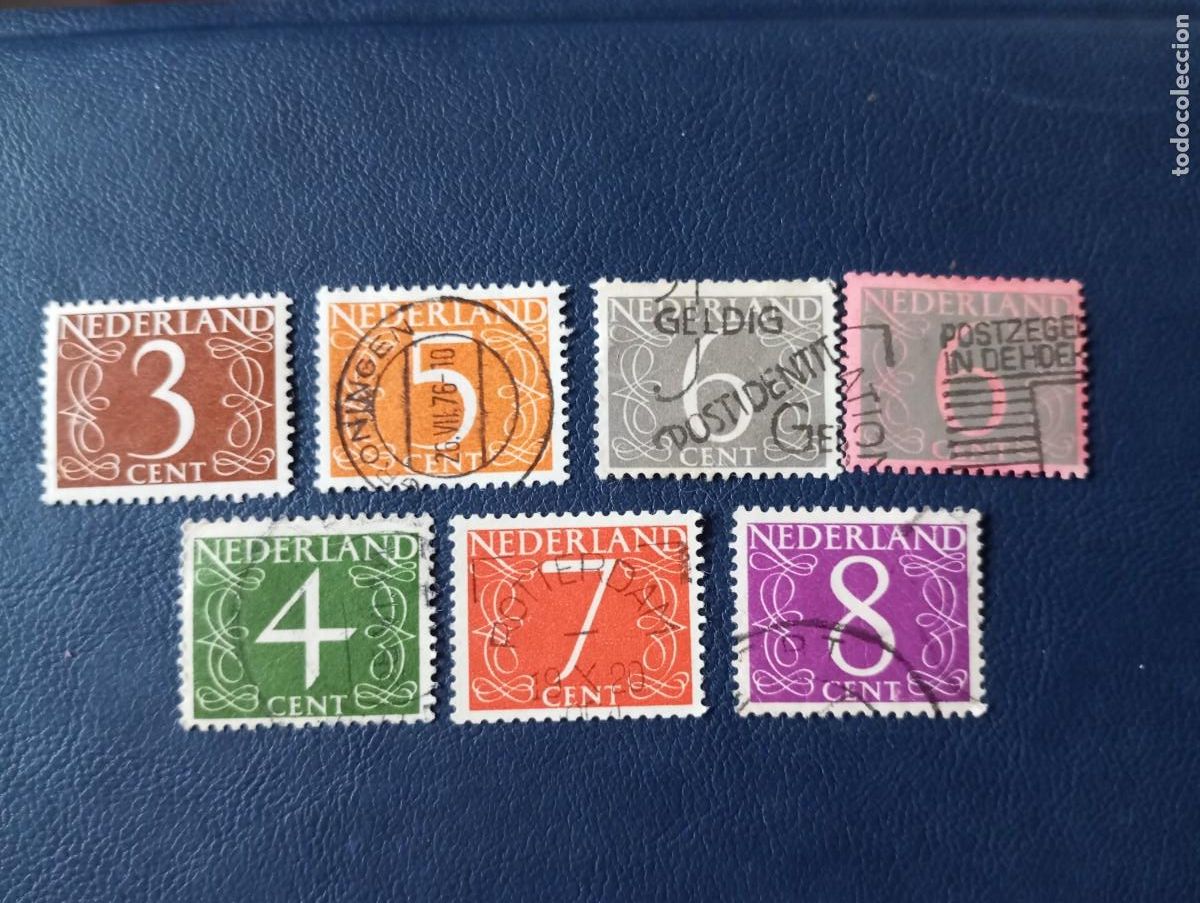 Sellos: HOLANDA, 1953/51, CIFRAS - Foto 1