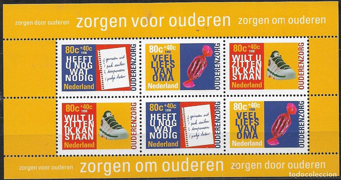 Sellos: HOLANDA 1998. YVERT n&ordm; HB 55 * * - Foto 1