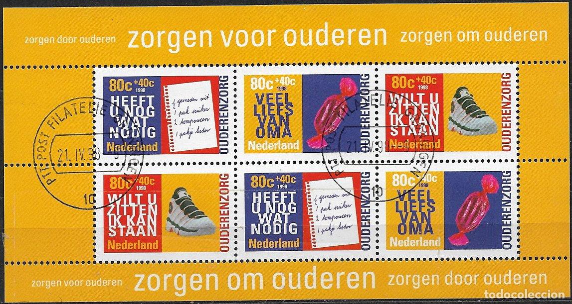 Sellos: HOLANDA 1998. YVERT n&ordm; HB 55 (o) - Foto 1