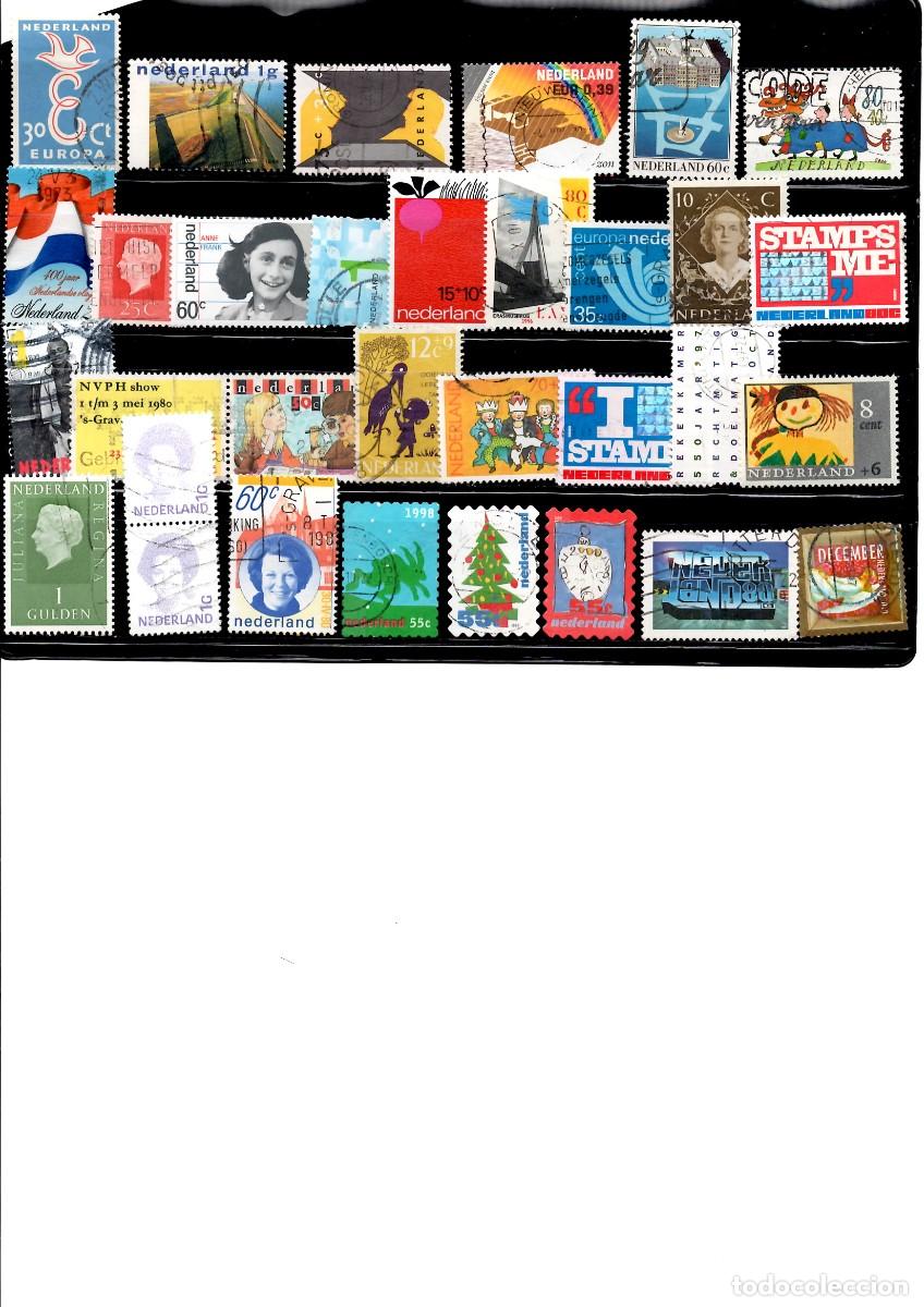 Sellos: Holanda, 30 sellos usados - Foto 1