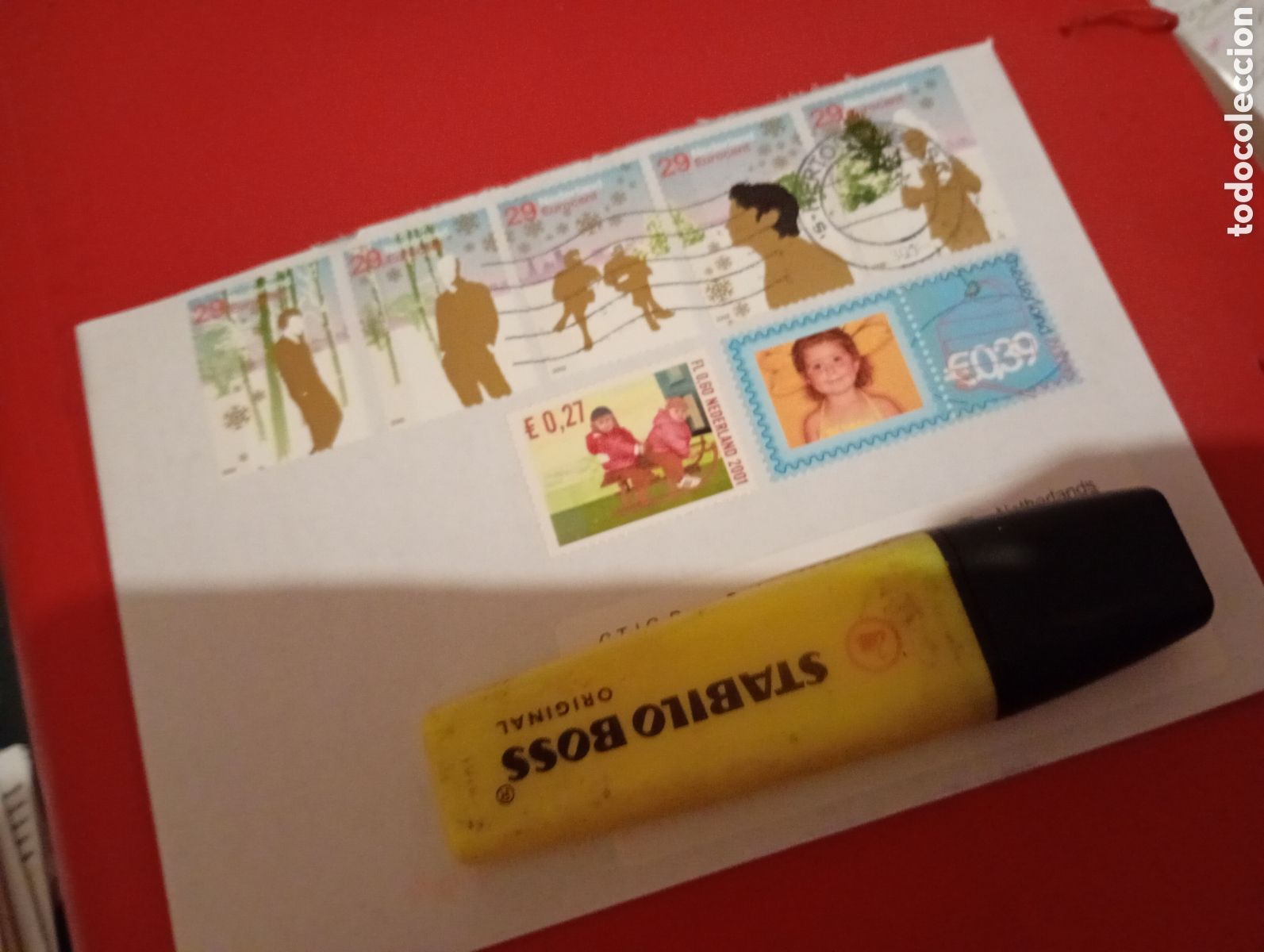 Sellos: Sobre franqueado Holanda