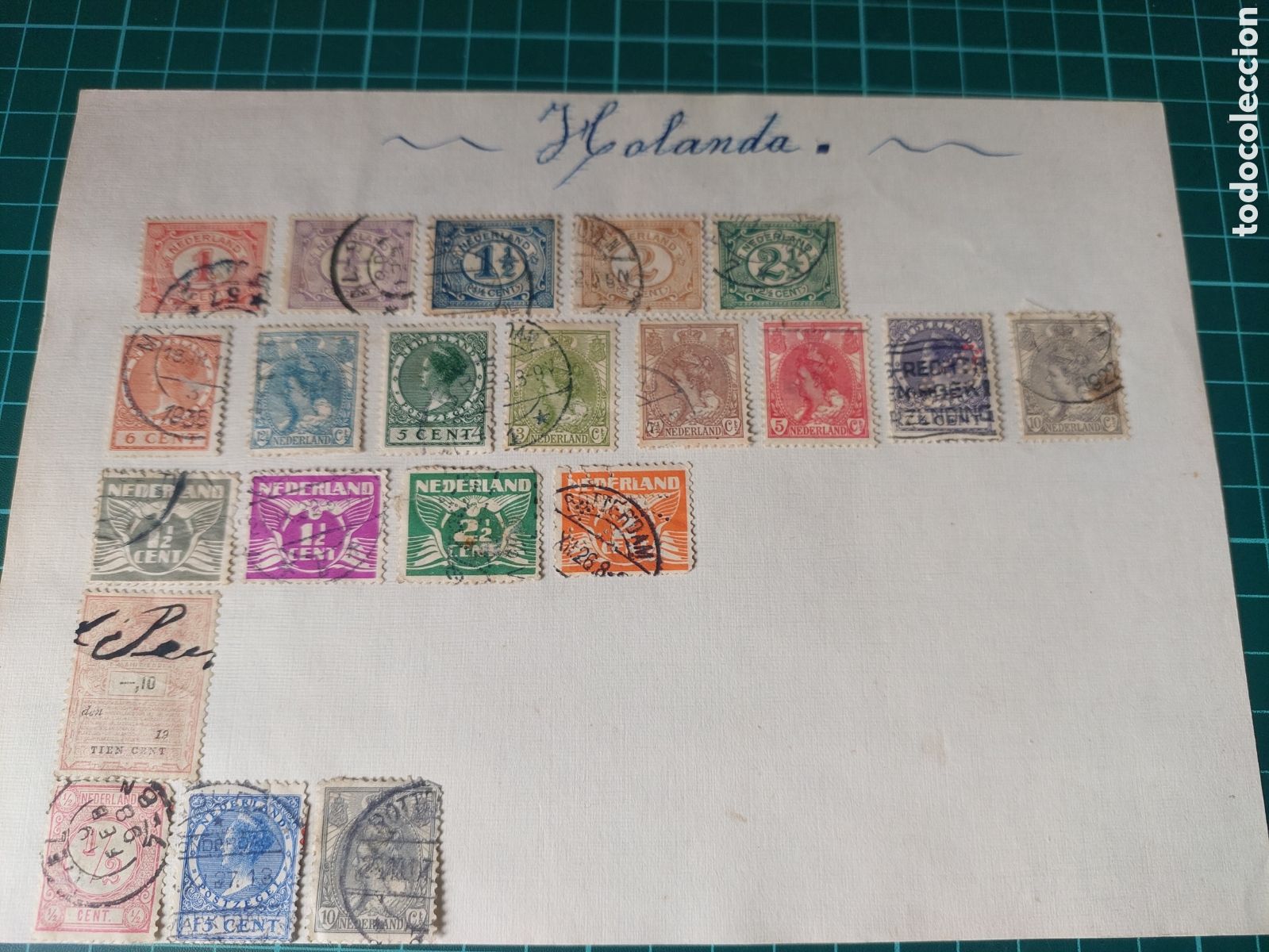 Sellos: LITE ANTIGUOS SELLOS HOLANDA - Foto 1
