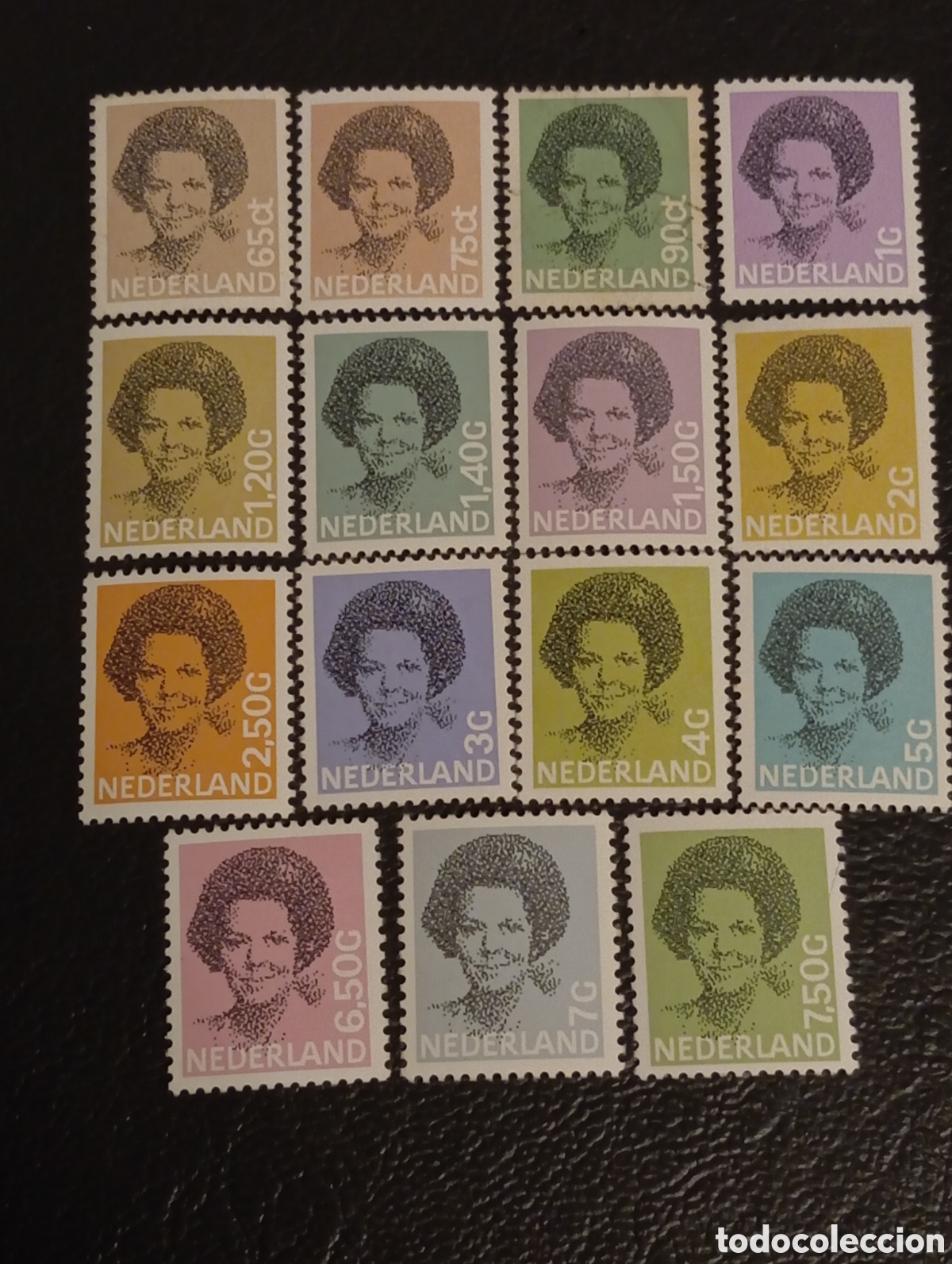 Sellos: Lote Sellos Holanda Reina Beatriz 1981-1991 MNH (Cat. NVPH 1237/52)