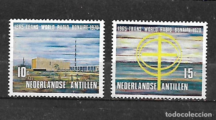 Sellos: 1970: Antillas Holandesas Serie &rdquo;5&ordm; Aniversario de la estaci&oacute;n de radiodifusi&oacute;n&rdquo; (MNH**)