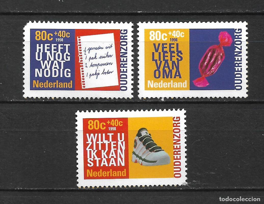 Francobolli: holanda 1998 scott B705-B707 ** mnh - 33/36