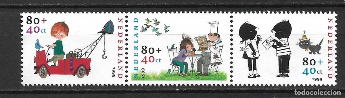 Sellos: holanda 1999 scott B714-B716 ** mnh - 33/37