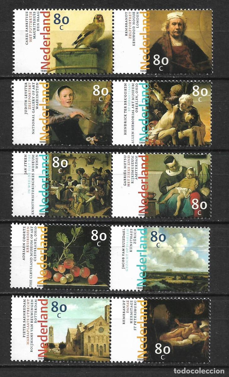 Selos: holanda 1999 scott 1029 ** mnh 9&euro; - 33/36