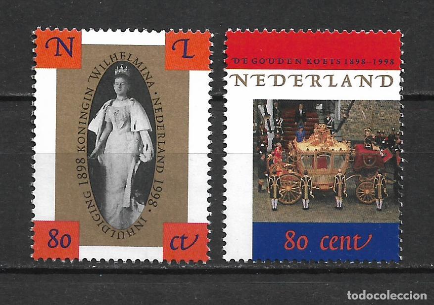 Sellos: holanda 1998 scott 1006 a+b ** mnh - 33/37
