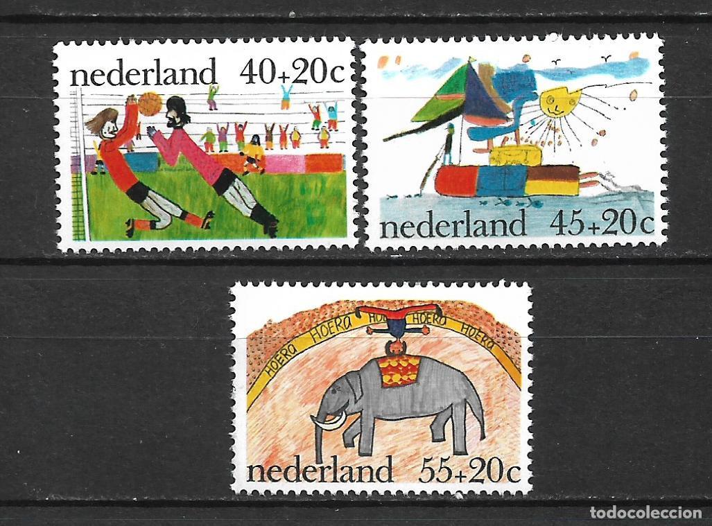 Stamps: holanda 1976 scott B527/B529 ** mnh - 33/37