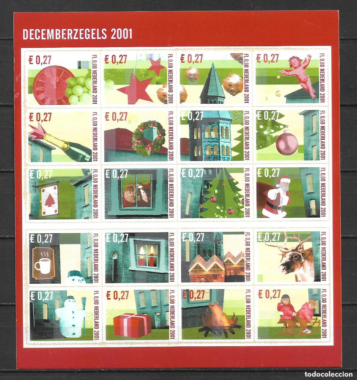 Sellos: holanda 2001 scott 1085 ** mnh 13&euro; - 31/12