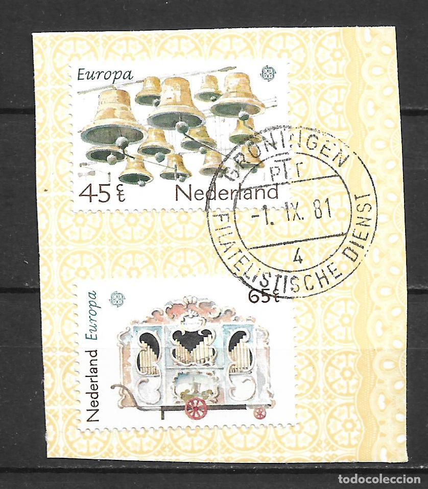 Sellos: holanda 1981 scott 613/614 primer dia - 33/44