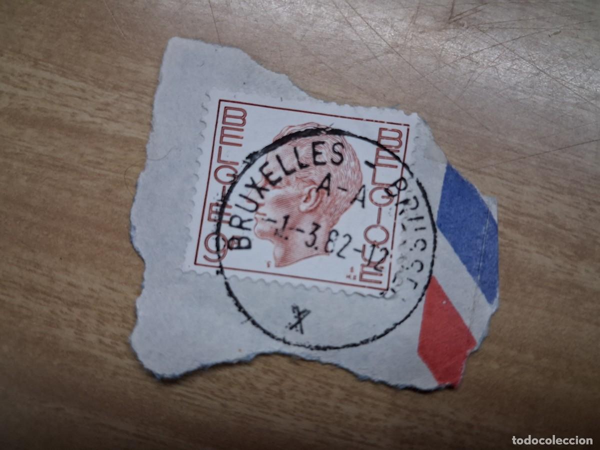 Sellos: Sello Belgica 9 fr. - Matasellos Bruselas 1982