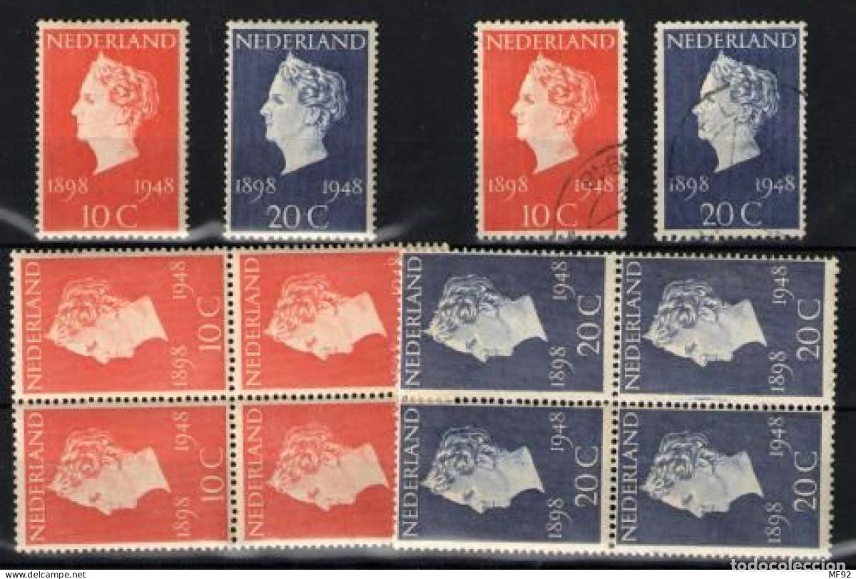 Sellos: Holanda n&ordm; 495/96. Usados - Foto 1