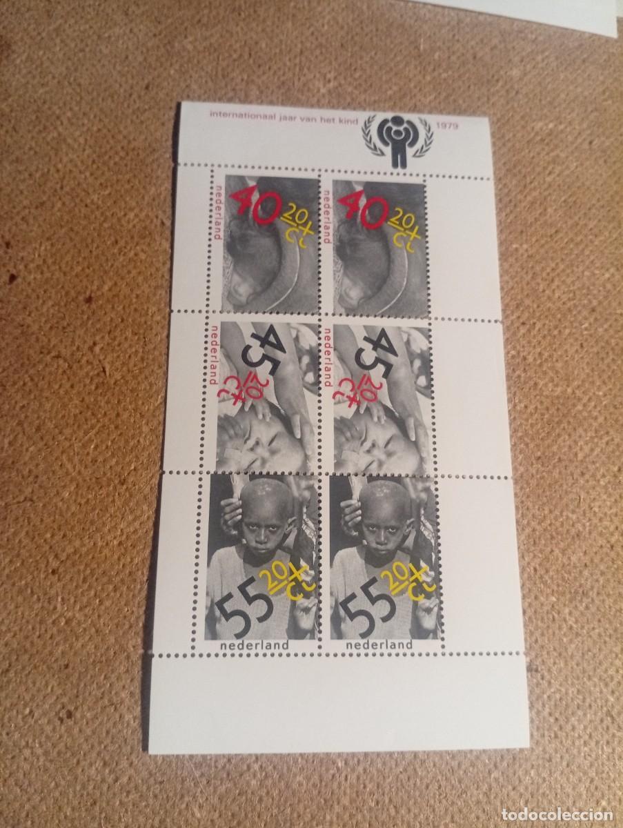 Sellos: Hoja bloque holanda................. - Foto 1